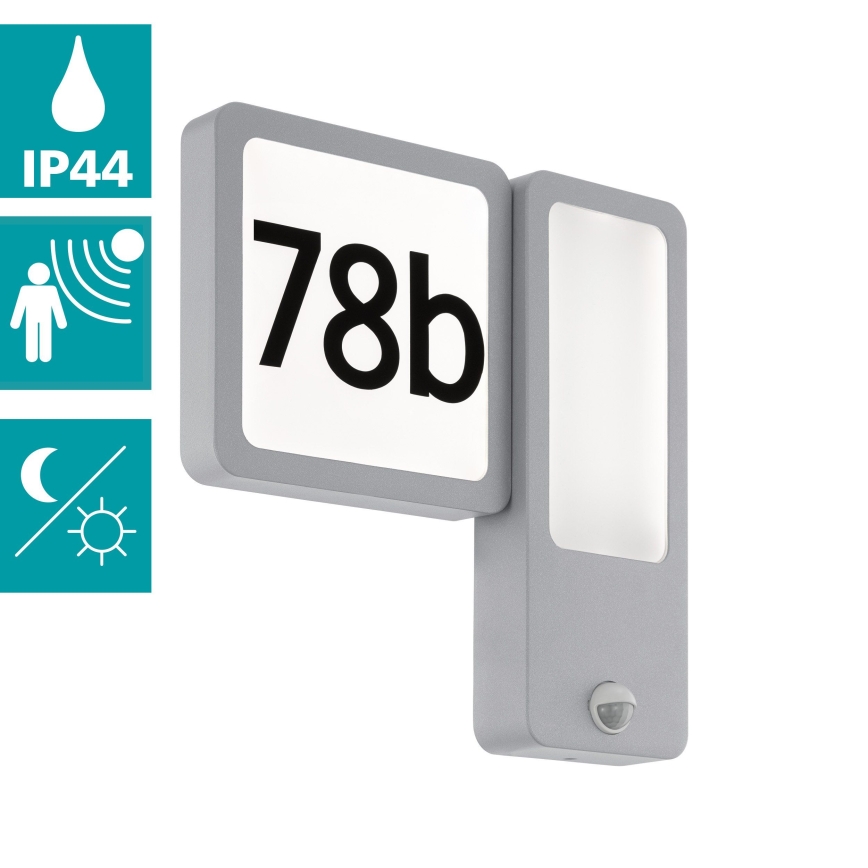 Eglo - LED Venkovní nástěnné svítidlo 2xLED/2,7W + LED/3,6W/230V IP44