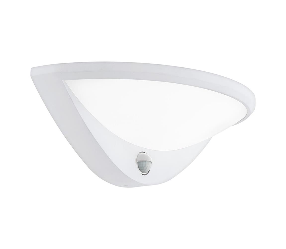 Eglo 97311 - LED Venkovní svítidlo se senzorem BELCREDA LED/9,3W/230V IP44 97311 Bílá