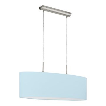 EGLO 97387 - Lustr na lanku PASTERI-P 2xE27/60W/230V