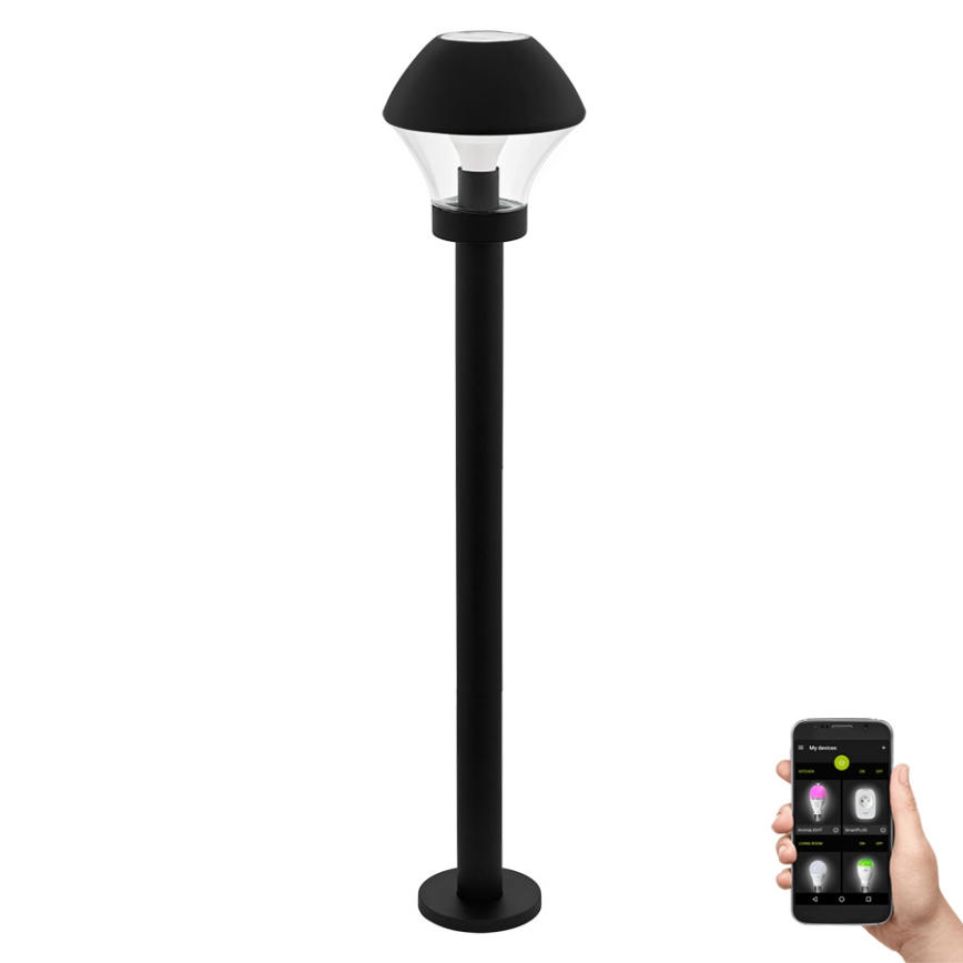 Eglo 97447 - LED Stmívatelná venkovní lampa VERLUCCA-C 1xE27/9W/230V IP44 Bluetooth