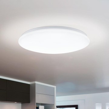 Eglo 97528 - LED Stmívatelné stropní svítidlo GIRON LED/80W/230V + dálkové ovládání