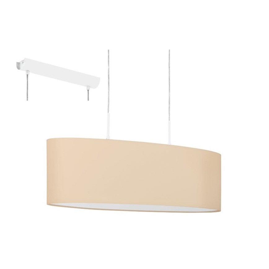 EGLO 97563 - Lustr na lanku PASTERI-P 2xE27/60W/230V