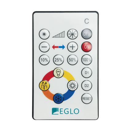 Eglo - LED Stmívatelné stropní svítidlo LED/21W/230V pr. 45 cm + dálkové ovládání