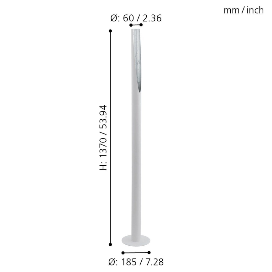 Eglo - LED Stojací lampa 1xGU10/4,5W/230V