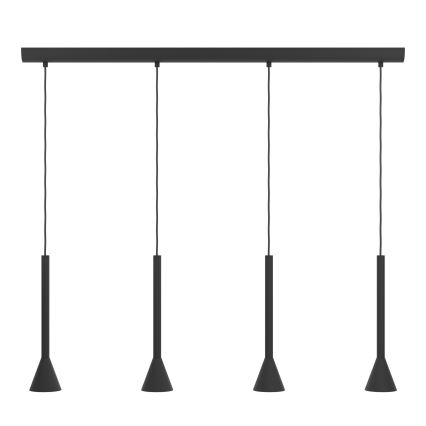 Eglo - LED Lustr na lanku 4xGU10/5W/230V
