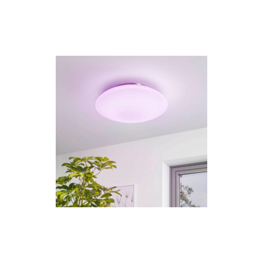 Eglo 97811 - LED RGB Stmívatelné stropní svítidlo FRATTINA-C 1xLED/27W/230V