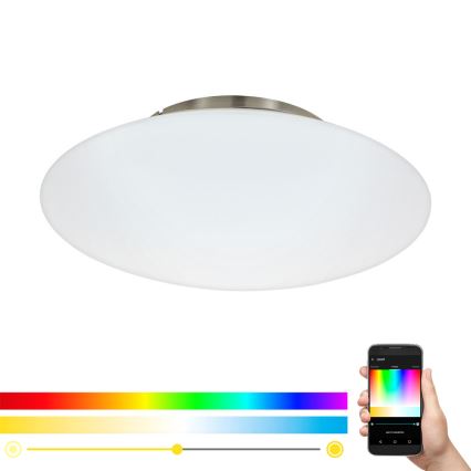 Eglo 97811 - LED RGB Stmívatelné stropní svítidlo FRATTINA-C 1xLED/27W/230V