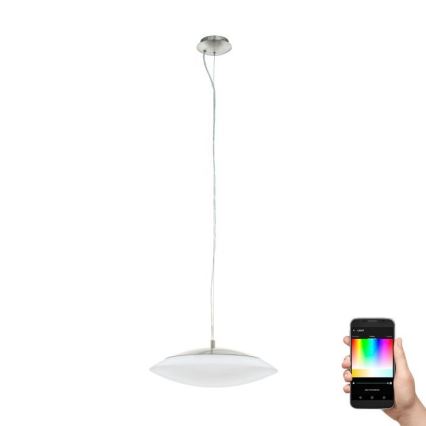 Eglo 97812 - LED RGB Stmívatelný lustr na lanku FRATTINA-C LED/27W/230V