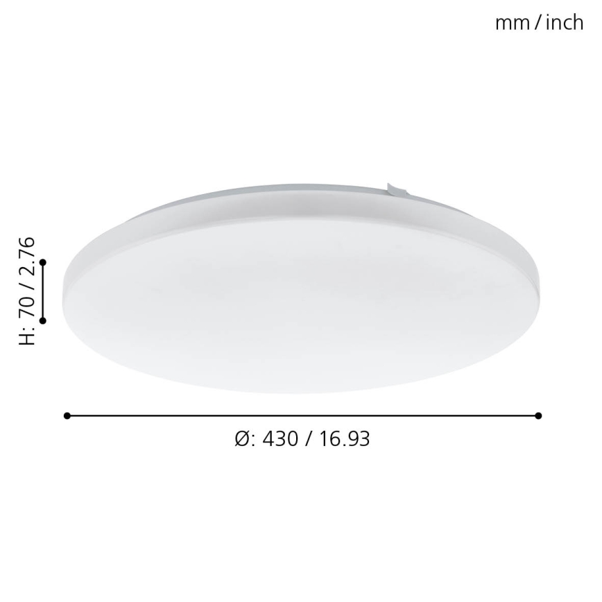 Eglo - LED Stropní svítidlo LED/33,5W/230V