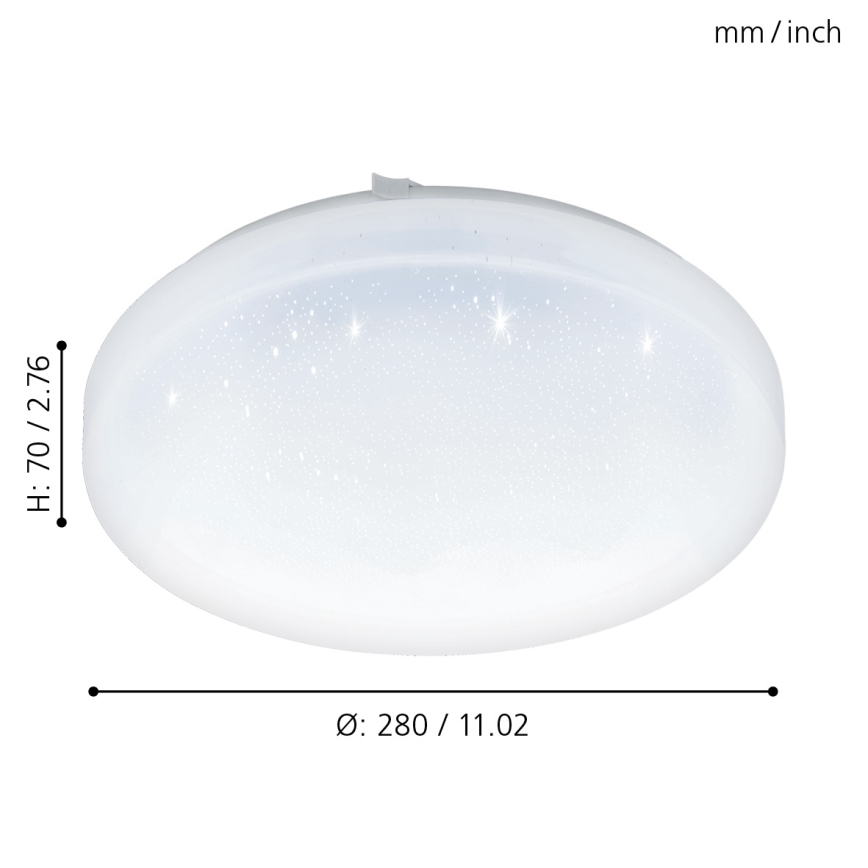Eglo - LED Stropní svítidlo LED/11,5W/230V