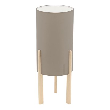 Eglo 97893 - Stolní lampa CAMPODINO 1xE27/60W/230V výška 400mm taupe