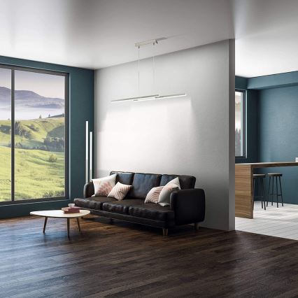 Eglo - LED RGB Stmívatelná stojací lampa FRAIOLI-C LED/34W/230V