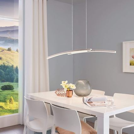 Eglo 97911 - LED RGB Stmívatelný lustr na lanku FRAIOLI-C LED/34W/230V