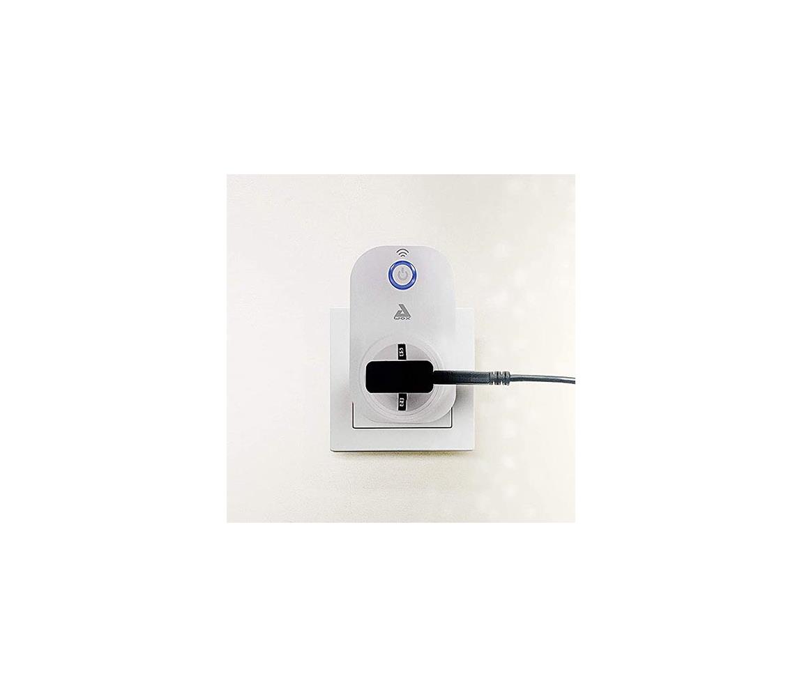 Eglo Eglo 97936 - Chytrá zásuvka Connect plug PLUS 2300W Bluetooth EG97936