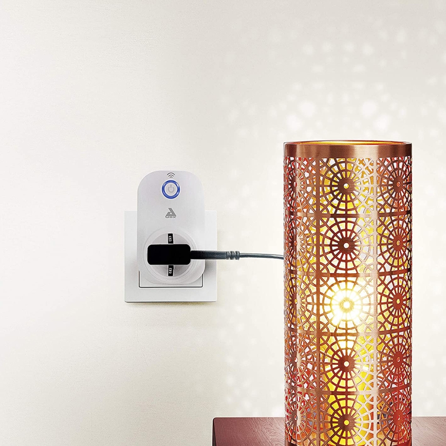 Eglo - Chytrá zásuvka Connect plug PLUS 2300W SCHUKO Bluetooth