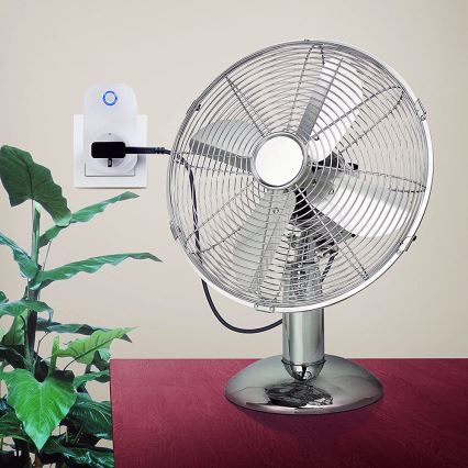 Eglo - Chytrá zásuvka Connect plug PLUS 2300W SCHUKO Bluetooth