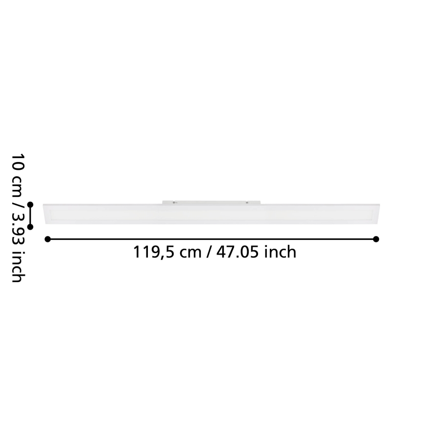 Eglo - LED Panel LED/40W/230V bílá