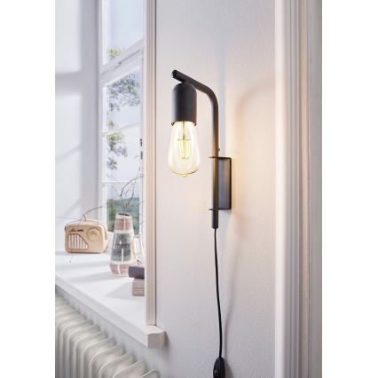 Eglo 98064 - Nástěnné svítidlo ADRI 1xE27/60W/230V
