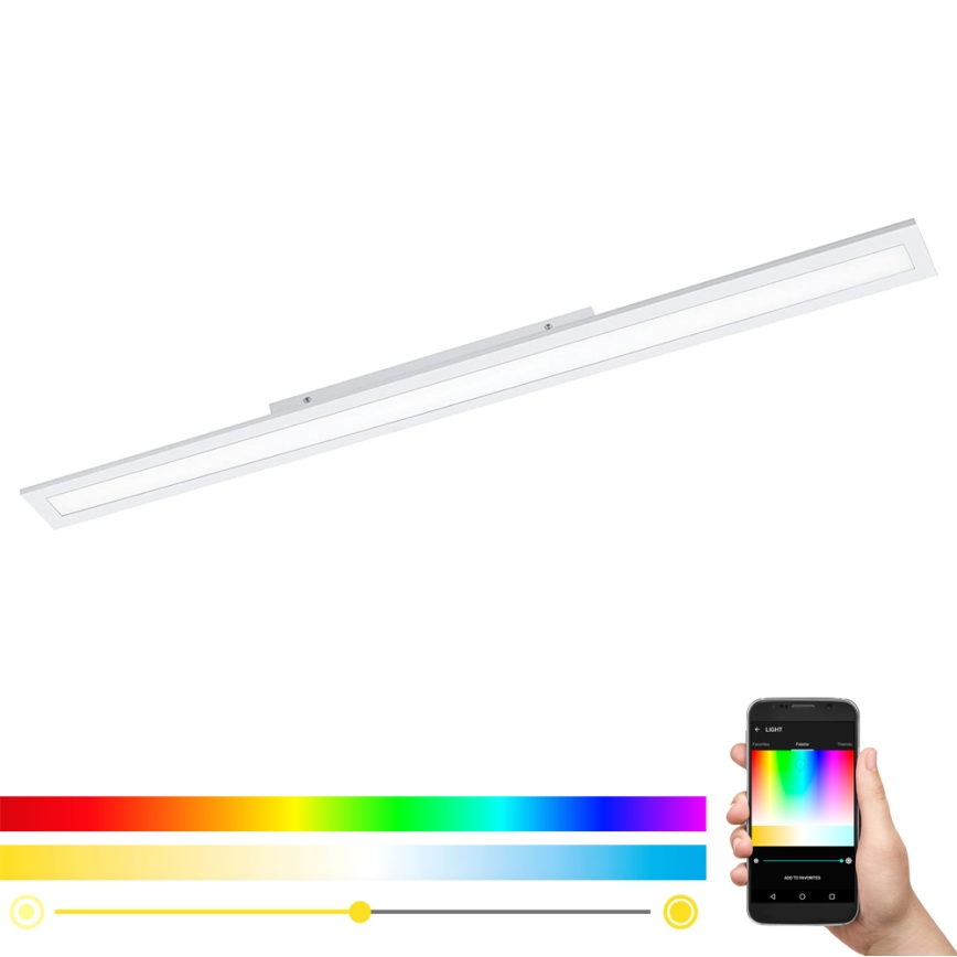 Eglo - LED RGBW Stmívatelný panel SALOBRENA-C LED/34W/230V + dálkové ovládání