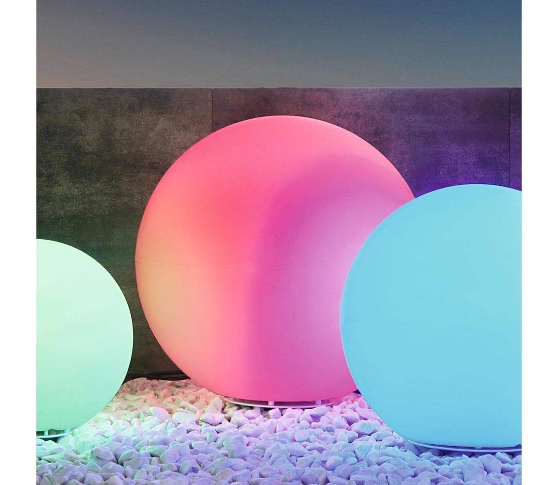 Eglo Eglo 98108 - LED RGB Venkovní lampa MONTEROLO-C 1xLED/9W/230V IP65 ø600 EG98108