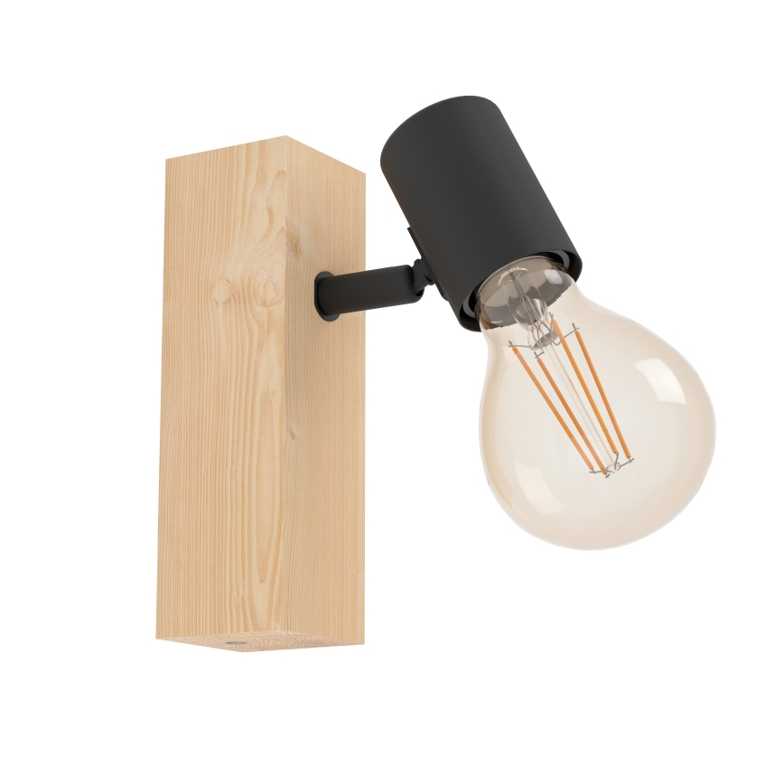 Eglo - Nástěnné bodové svítidlo TOWNSHEND 1xE27/10W/230V