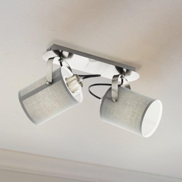 Eglo 98139 - Bodové svítidlo VILLABATE 2xE27/10W/230V