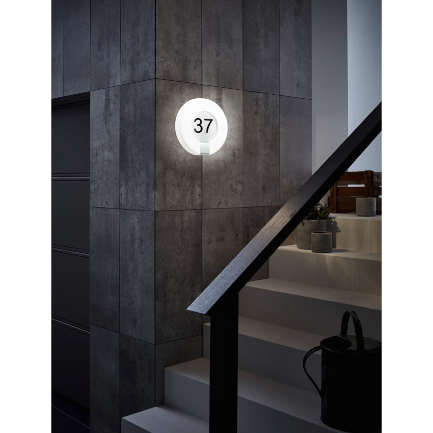 Eglo 98145 - LED Stmívatelné domovní číslo MARCHESA-C LED/15W/230V IP44