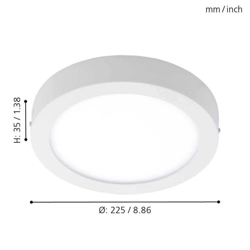 Eglo - LED Stmívatelné venkovní svítidlo ARGOLIS-C LED/16,5W/230V IP44