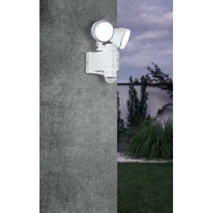 Eglo - LED Venkovní svítidlo se senzorem 2xLED/4W/4xLR1IP44