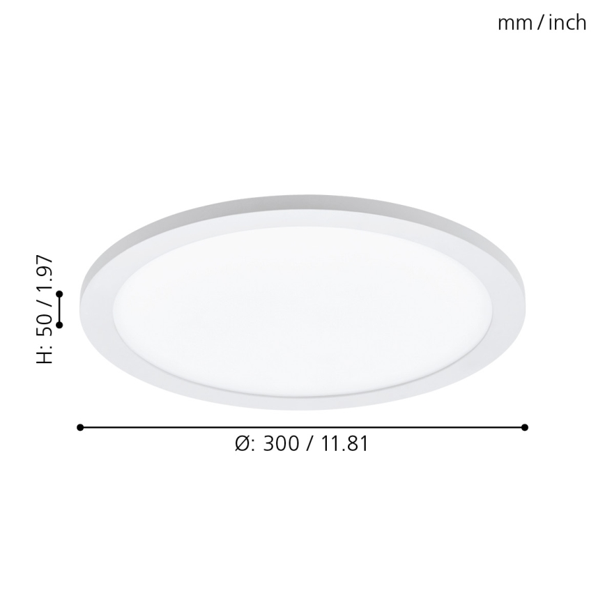 Eglo - LED Stmívatelné stropní svítidlo LED/14W/230V + dálkové ovládání