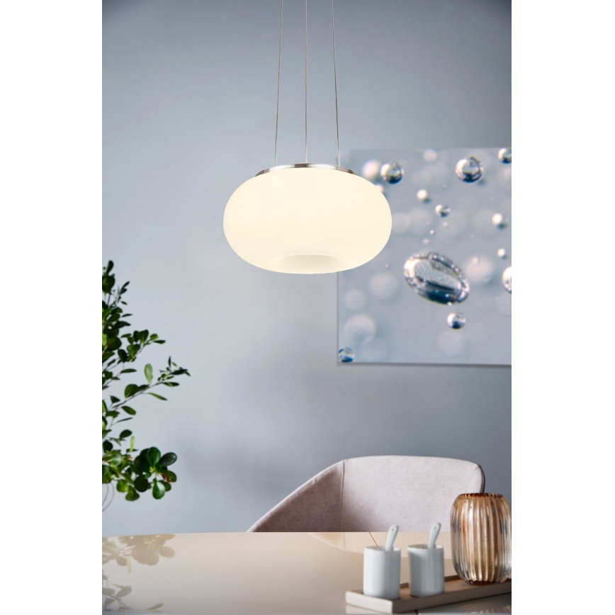 Eglo - LED RGB Stmívatelný lustr na lanku OPTICA-C LED/21W/230V pr. 37,5 cm