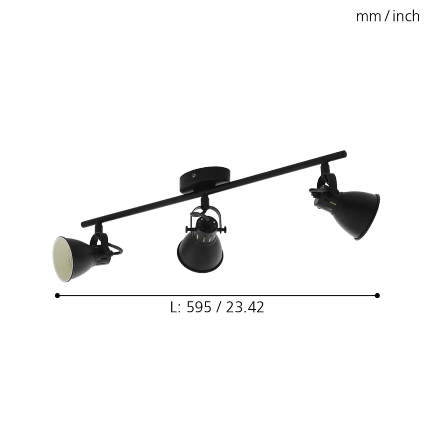 Eglo - LED Bodové svítidlo 3xGU10/3,3W/230V