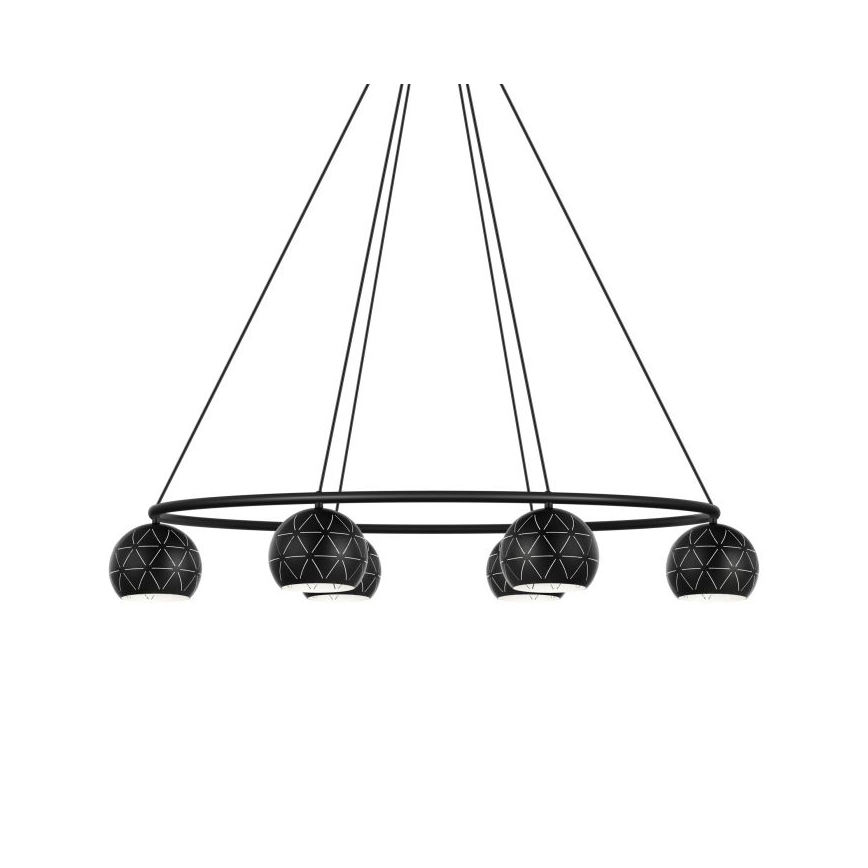 Eglo - Lustr na lanku 6xE14/40W/230V