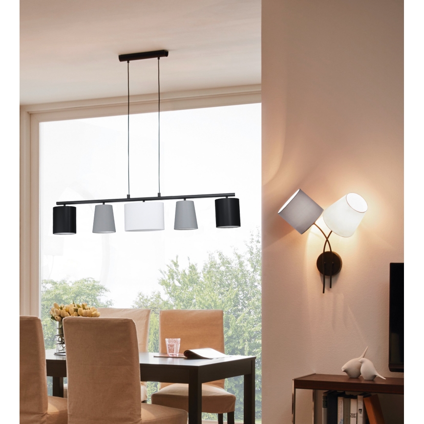 Eglo - LED Lustr na lanku 5xE14/25W/230V