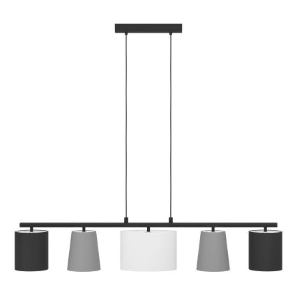 Eglo - LED Lustr na lanku 5xE14/25W/230V