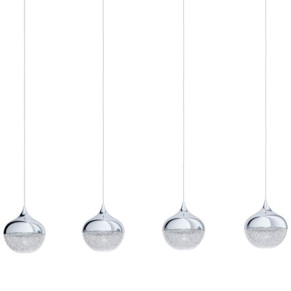 Eglo - Lustr na lanku 4xE14/25W/230V