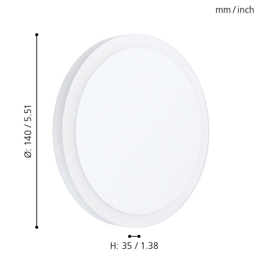 Eglo - LED Stropní svítidlo LED/5,4W/230V