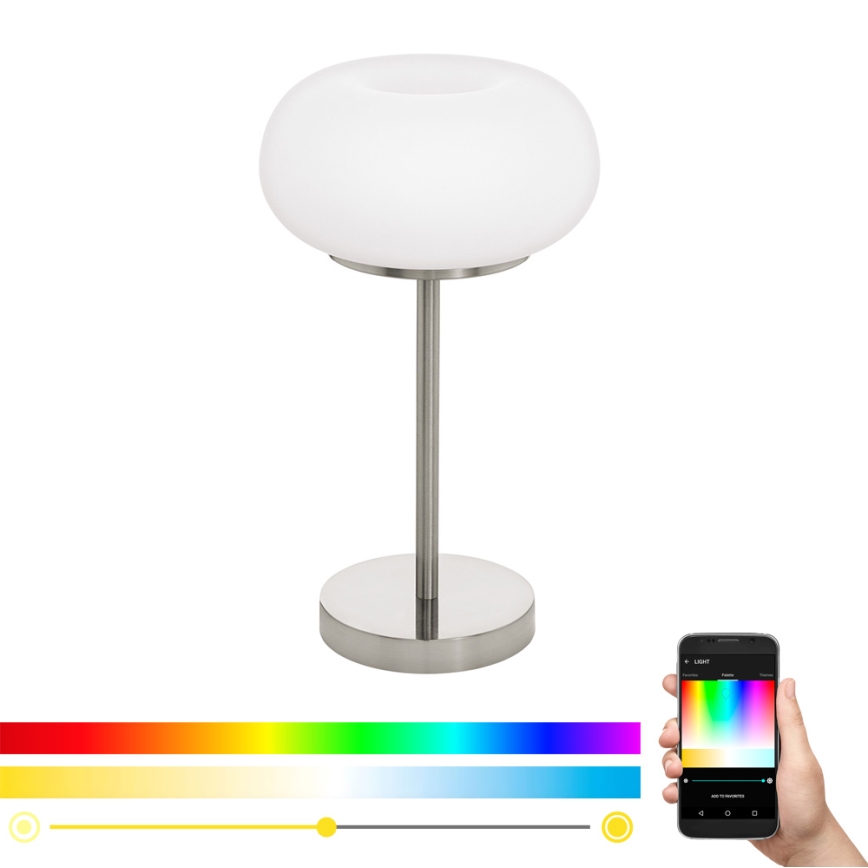 Eglo - LED RGB Stmívatelná stolní lampa OPTICA-C LED/16W/230V pr. 27,5 cm