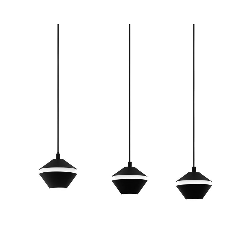 Eglo - LED Lustr na lanku 3xGU10/5W/230V