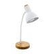 Eglo - Stolní lampa 1xE27/40W/230V bílá