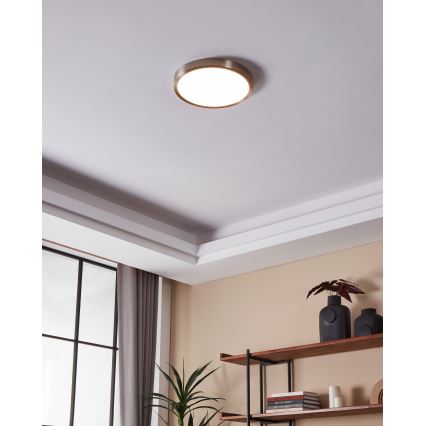 Eglo - LED Stmívatelné koupelnové stropní svítidlo LED/19,5W/230V 2700-6500K IP44 ZigBee