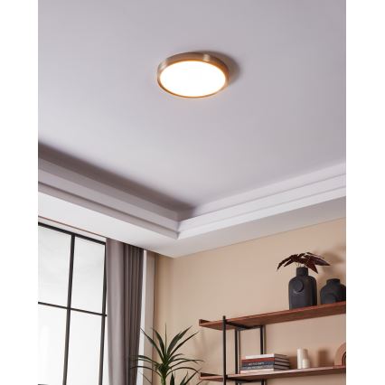 Eglo - LED Stmívatelné koupelnové stropní svítidlo LED/19,5W/230V 2700-6500K IP44 ZigBee