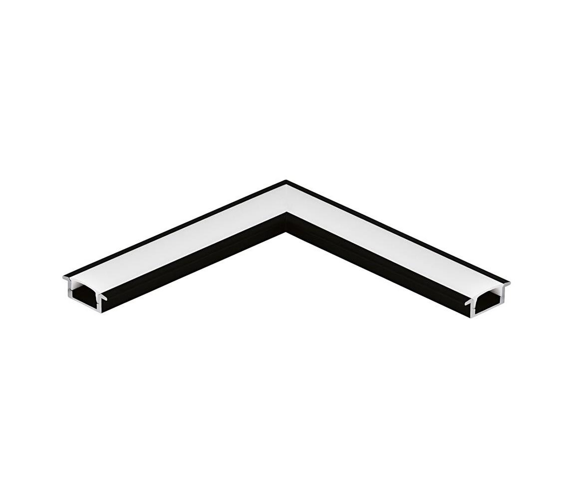 Eglo Eglo 98986 - Rohový profil pro LED pásky RECESSED 23x9x1000 mm EG98986
