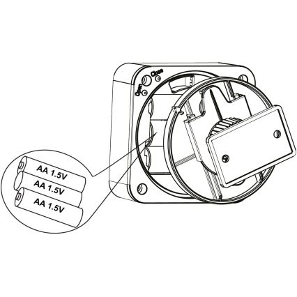 Eglo - Venkovní senzor IP44 ZigBee