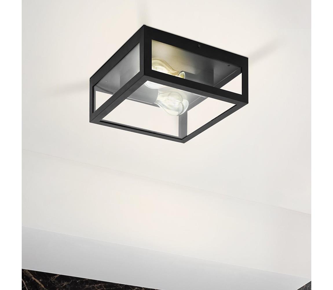Eglo Eglo 99122 - Koupelnové stropní svítidlo AMEZOLA 2xE27/40W/230V EG99122