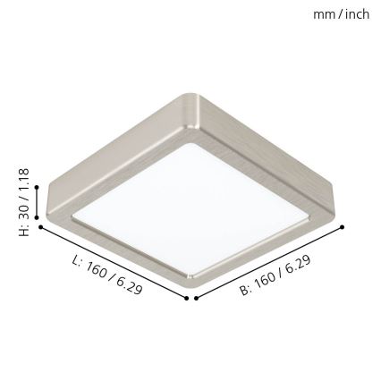 Eglo - LED Stropní svítidlo LED/10,5W/230V