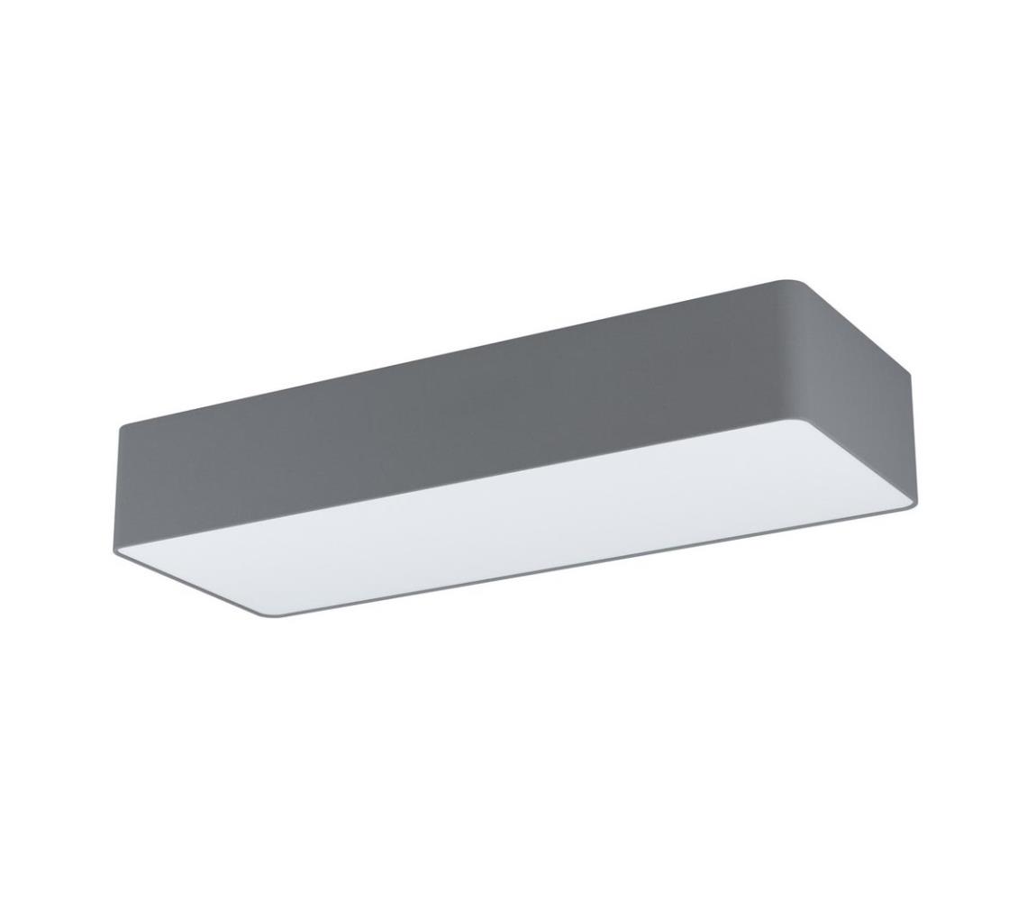 Eglo 99303 - Stropní svítidlo POSADERRA 3xE27/28W/230V 99303 Bílá,Šedá