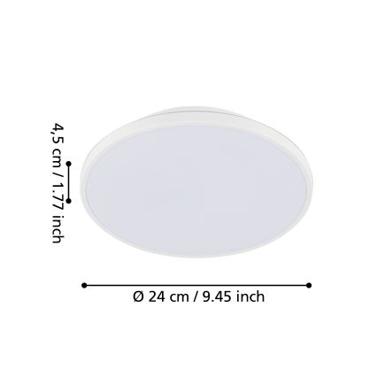 Eglo - LED Stropní svítidlo LED/16W/230V
