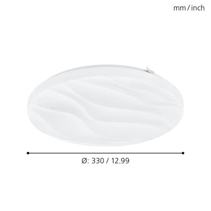 Eglo - LED Stropní svítidlo LED/14,6W/230V