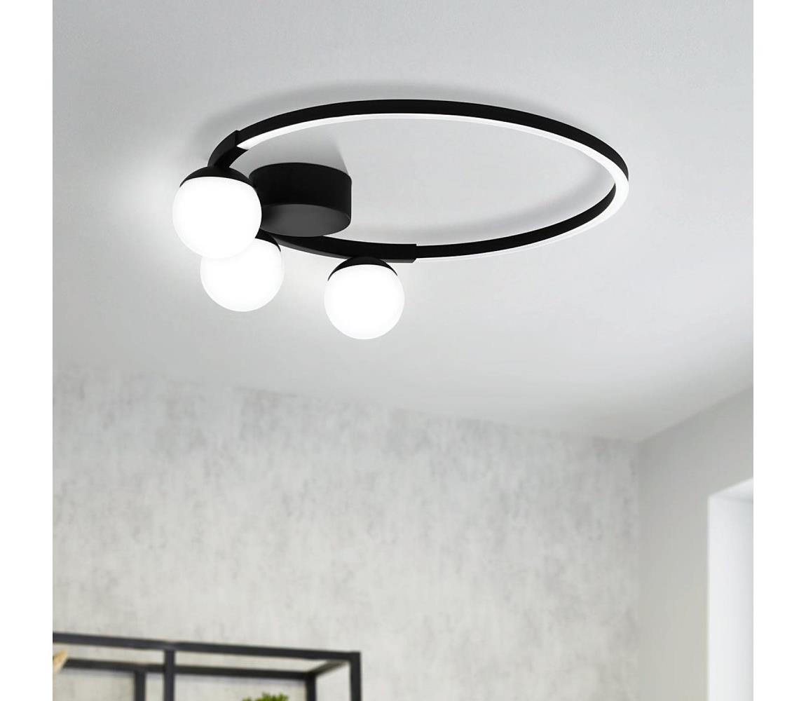 Eglo 99375 - LED Stropní svítidlo PHIANEROS LED/22W/230V 99375 Černá